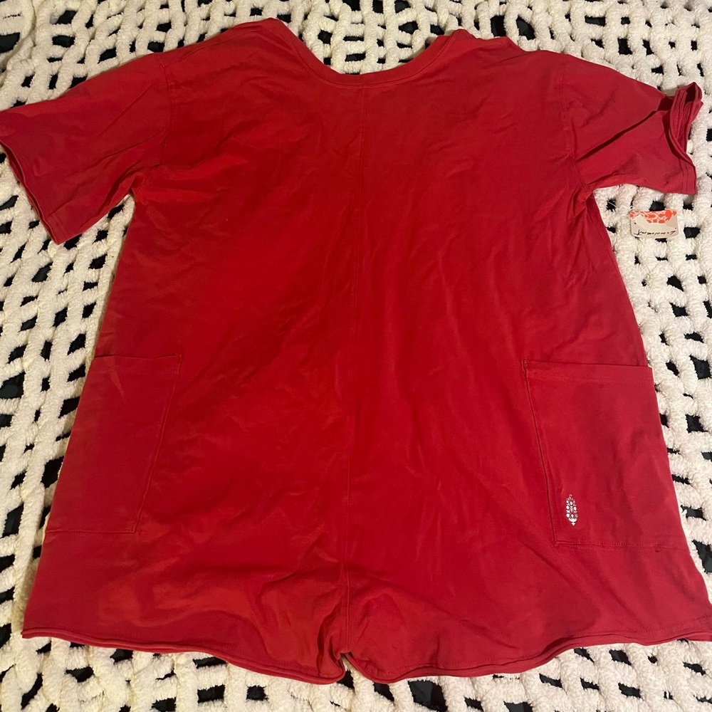FP Movement by Free People Red Jumpsuit
